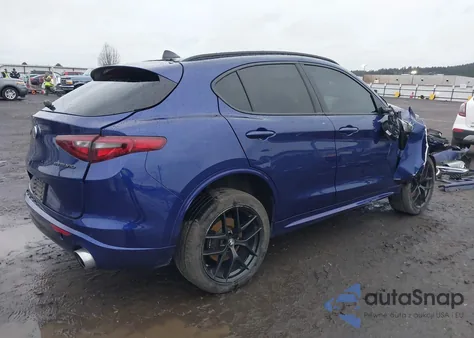 2021 Alfa Romeo Stelvio Ti Awd z USA, uszkodzony, nr VIN ZASPAKBN7M7D09923